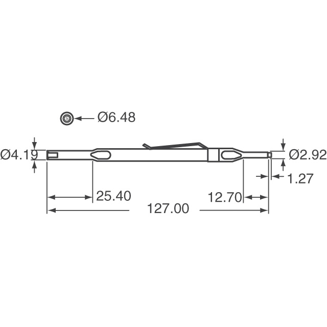 ACCTRITOB308-T000 Vishay Spectrol  Excavators Hooks Picks Probes Tuning Tools